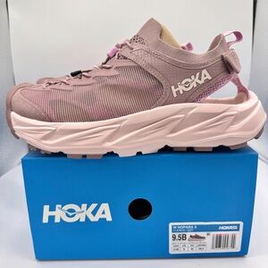 NWT Hoka Hopara 2 Women’s Hiking Shoes in Quartzite Cosmic Pearl Hybrid Sandal